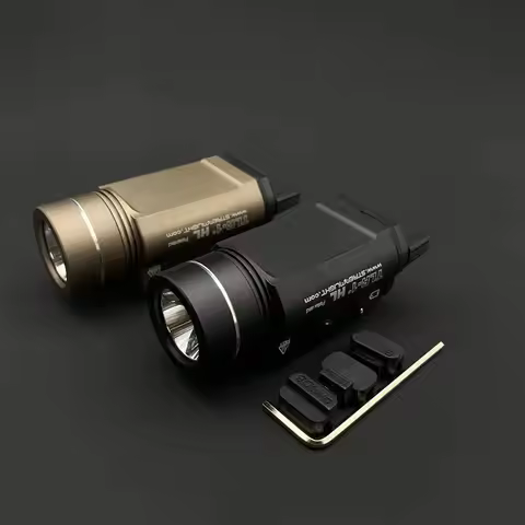 Tactical TLR-1 TLR-8 Gun Flashlight Metal 1000 Lumens TLR8 LED Strobe Light 20mm Glock 17 Airsoft Ri