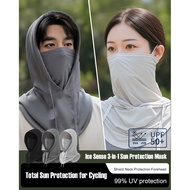 【🔥🔥Hot Sell】UPF 50+ UV Proof Fishing Cap/Sunscreen Breathable Cap/Full Face Cover Neck Protect Mask/
