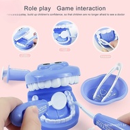 9Set of Dental Toys Pretend Check Teeth Model Children's Educational Doctor Toys