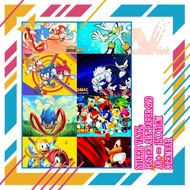 Poster Sticker sonic the hedgehog sega movie fanart art amy rose boom shadow adventure mania tails s