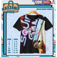 3D Anime Squid-Game 3 Unofficial Kids T-Shirt - 3D Game Kids T-Shirt 3D T-Shirt | Kazzamy