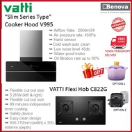 10.10 Sales  (READY STOCK & FAST SHIP)-VATTI Ultra Slim hood  PACKAGE COMBO -V995 + C822g
