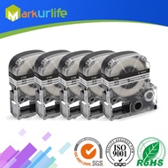 5 Packs ST9K ST9KW Compatible Epson Labelworks LW-300 LW-400 LW-500 LW-600 Label Maker Tape Refill C