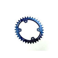 DECKAS NARROW WIDE OVAL CHAINRING 96BCD 32/34/36/38T For 7-11 speed M7000 M8000 M9000