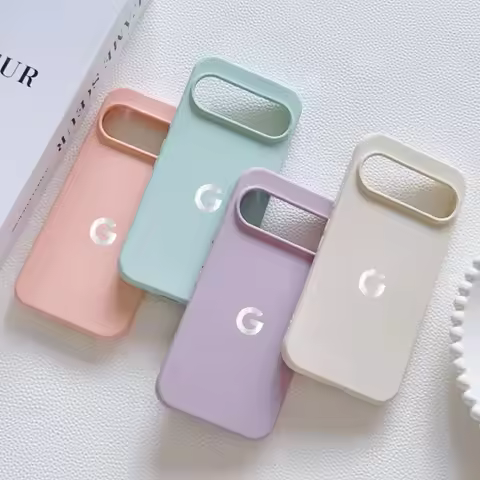 Color Skin Feel Liquid Silicone Phone Case For Official Google Pixel 10 9Pro XL 9 8 7 6 A for Magsaf