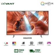 DEVANT 55QUHV05 55 inch Ultra HD (UHD) 4K Quantum Smart TV - Netflix, YouTube and FREE Soundbar