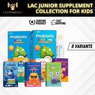 LAC Junior Supplement For Kids - Supports Immunity & Growth / Appetite booster / Multivitamin & Gut 