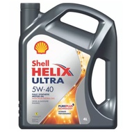 Shell Helix Ultra 5W40 Fully Synthetic Engine Oil Made in Hong Kong 5W-40API SN/CF