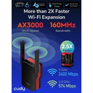 AX3000 WiFi 6 Mesh Repeater  Cudy RE3000  3 Years warranty