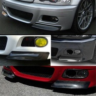 For E46 M3 1999-2006 REAL Carbon Fiber Front Bumper Splitter Spoiler Lip