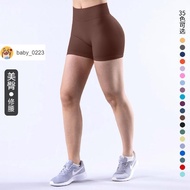 Taiwan Shipping Oke Okay dfyne Seamless Low-Waist Yoga Shorts Fitness Pants Peach Buttocks High Elas