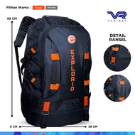 EXPLORIO - Men's Jumbo Backpack 60L Backpack / Unisex Carrier Backpack / Traveling Homecoming Backpa