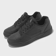 Skechers 休閒鞋 Koopa-Volley Low Varsity 男鞋 黑 透氣 皮革 記憶鞋墊 運動鞋 183240BBK