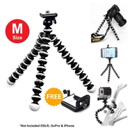 ❤️READY STOCK❤️ Universal Mini Octopus Tripod Stand Holder Flexible Gorillapod Tripods Phone Holder 