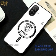HP Casing Samsung A07 4G/5G Softcase Glass Glossy Samsung A07 4G/5G Case Samsung A07 4G/5G - K81hp