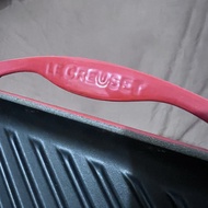 Le Creuset 鑄鐵煎鍋 紅色 非全新