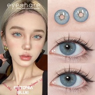 Blue Contact Lens ESTONIA 2Pcs/Pair Stylish Big Eye Brown Gray Contact Lens 14.5mm Year