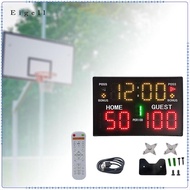Eigell Tabletop Digital Scoreboard Wall Hanging with Remote Electronic Scoreboard for
