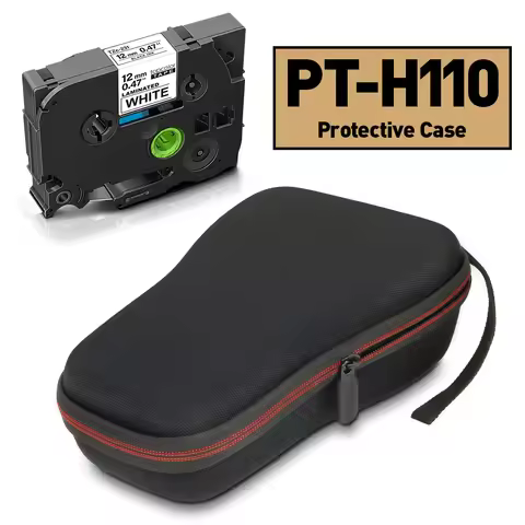 Compatible for Brother P-Touch H110 Label Printer Case Hard EVA Bag Protective Case for Brother Labe