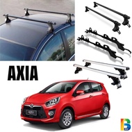 Perodua Axia Roof Rack Carrier Bar Bracket Universal Car Roof Rack Luggage Box Axia Kereta pasar malam Roofrack Camping