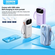 Dosen Original Powerbank fast charging 10000mAh 20000mAh 42000mAh Y342 PD22.5W Portable Comes with t