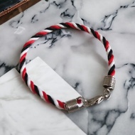 D-day Gelang Tridatu Kait Besi 3mm gelang pembuka aura rejeki