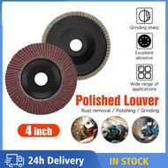 🔥1PC 4" 100X16MM Abrasive Flap Disc Wheel Sand Paper For Angle Grinder Metal Wood Polishing Grinding Rotary Tool 抛光百叶片