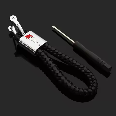 Car Keychain Pendant Gift Key Chain Styling Accessories For Audi Sline S3 A7 A1 A5 A4 A3 B7 Q7 TTA6 