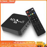 【giao hàng trong vòng 24h】tv box android mxq pro 4k 5g 16GB + 256GB Máy Phát Đa Phương Tiện 4 Nhân 4