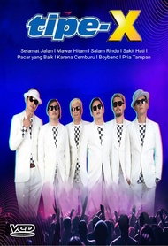 VCD MUSIK VIDEO LAGU TIPE-X TERBARU-KASET VIDEO MUSIK LAGU TIPE X - KASET LAGU TIPE-X