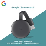 Google Chromecast 3 Media Player Streaming Chrome Cast 3rd