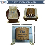 5A CT 32V TransformerTrafo - 32V Stable Output