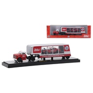 M2 Machines 1/64 Mallory Ignition 1967 Chevrolet C60 Truck & 1968 Pontiac Firebird 400 H.O. R50 21-2