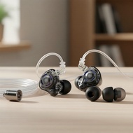 KZ Gale Gaming Earbuds with HiFi Sound, Deep Bass, and Comfortable Fit Featuring Microphone for Gami