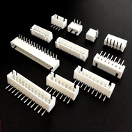 100pcs/lot  XH2.54 Pin Bend Angle Male Header Connector 2P 3P 4P 5P 6P 7P 8P 9P 10P 2.54mm Pitch XH 