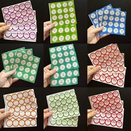 Cute moon cake filling stickers - cake filling classification stamps - lovely designs - many designs