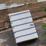 Linen fabric notebook Handmadenotebook Diary
