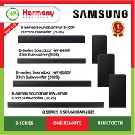 𝟐𝟎𝟐𝟓* SAMSUNG B-Series Soundbar HW-B400F/XM / HW-B450F/XM / HW-B650F/XM / HW-B750F/XM