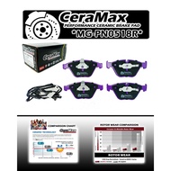 MG2194 MG-PN0518R BMW E60 E61 E66 E90 318i 320i 330i 520i 530i 540i X1 Z4 CERAMAX FRONT BRAKE PAD