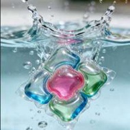 5-In-1 Concentrated Scented Laundry Detergent Pods, Long-Lasting Floral Fragrance, Multi-Functional 