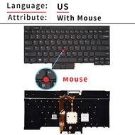 English/Russian keyboard For new Lenovo ThinkPad X230i X230 L430 L530 T430 T430S T530 W530 Laptop Ba