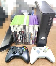 Xbox 360 主機 + kinet + 2個無線手掣 + 11隻games