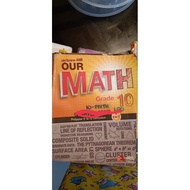 Our math Mac graw hill  grade 10book preloved books