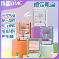AMC KOREA - USB便攜式噴霧水冷風扇(綠色)C0026