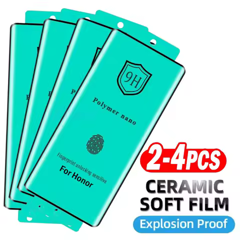 2-4Piece Explosion-proof Ceramic Soft Film for Honor X9c X9b X9a Curved Edge Screen Protector for Ho