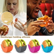 Burger Holder Reusable Mess-Free Expandable Hamburger Caddies Bun Shell Hamburger bun Reusable Mess-Free Expandable portable convenient Burger Holder