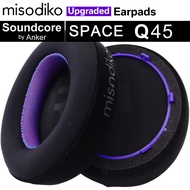 อะไหล่แผ่นรองหูอัปเกรด Misodiko สำหรับ Soundcore โดยหูฟัง Q45อวกาศ Anker