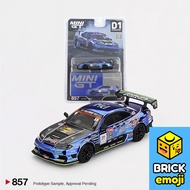 Mini GT 857 Nissan Silvia (S15) D-Max #46 2023 D1 Grand Prix D-Max Racing RHD 1/64 (Blister)