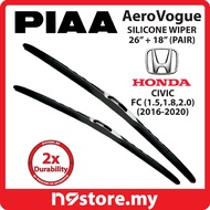 axia accessories myvi accessories ⭐civic fc⭐ PIAA Aero Vogue Series Premium Silicone Wiper Honda Civic FC (1.5,1.8,2.0)