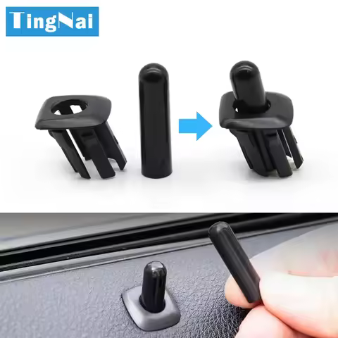 Car Door Lock Button Pin Screw Knob Cap Plastic Car Interior Door Lock Knob For BMW M3 M5 M6 E46 E30